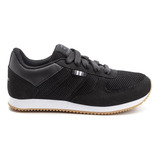 Zapatilla Topper T.350 Mesh Kids Negro / Gris