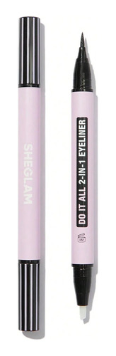 Sheglam Double Eye Liner Waterproof - Delineador Ojos Duo