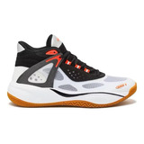 Zapatilla Basquetbol Revel Mid And1 White Ad90210m-wb