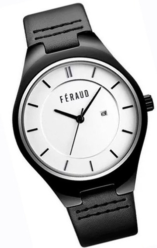 Reloj Feraud Men F5566gbkw 100% Acero Black Cristal  30m Wr