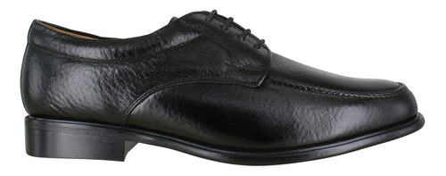 Zapato Hombre Vogatti 1653 Venado Negro Suave Cuero Casual