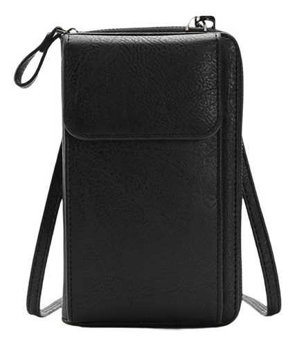 Bolso Bandolera Mujer Para Celular Cartera Crossbody Cuero