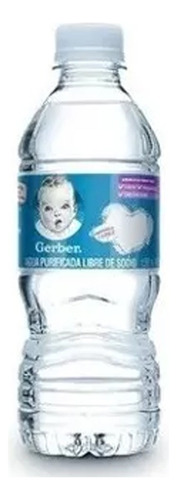 Agua Gerber Paquete Con 8 Piezas De 355 Ml C/u