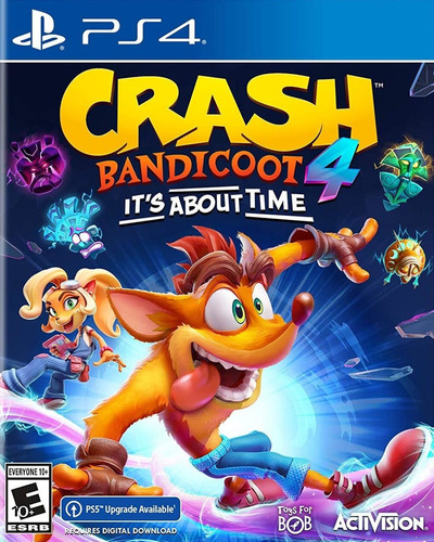 Crash Bandicoot 4 It's About Time Playstation 4 Físico Nuevo