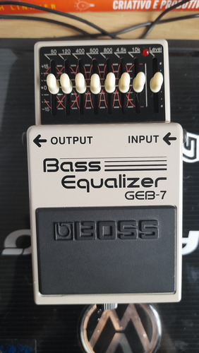 Pedal Boss Bass Geb7 Equalizer Semi Novo