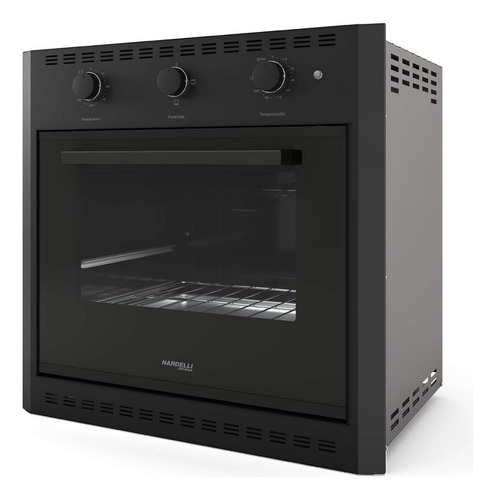 Forno Elétrico De Embutir 60 Litros E60 Black Nardelli 110v