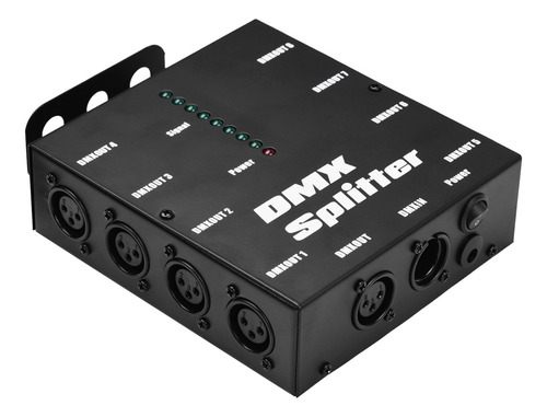 Z Dmx512 Amplificador Óptico De Señal Divisor Distribuidor