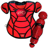 Mlb Pro Elite Arreos Rawlings  Equipo De Catcher Adulto Rojo