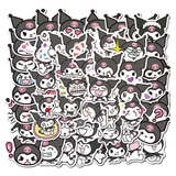 50 Stickers Diseño Kuromi