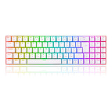 Teclado Zed Pro Rgb Switch Brown Redragon K627p-wns-w Branco