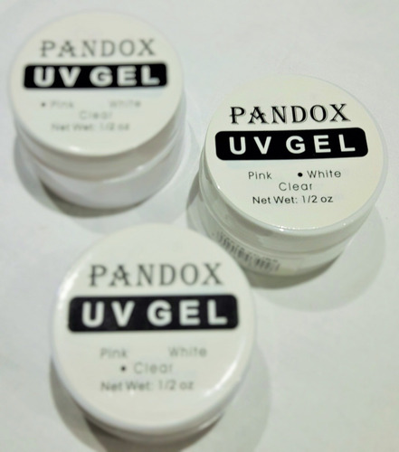 Gel Para Uñas Uv Pandox De 14 Gr. Manos Belleza Decoración