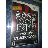 Nintendo Wii Wiiu Rock Band Track Pack Classic Rock 