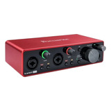 Interface Focusrite Scarlet 2i2