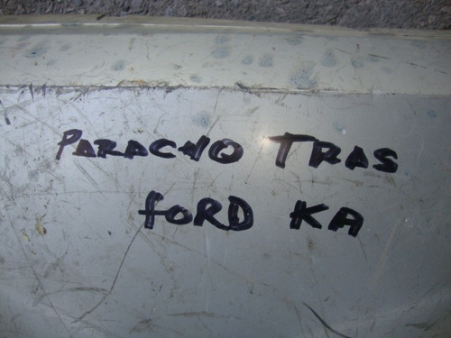 Parachoque Trasero Central Ford Ka Foto 3