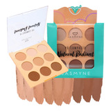 12 Paleta Po De Contorno Facial Js01039 Jasmyne Atacado 