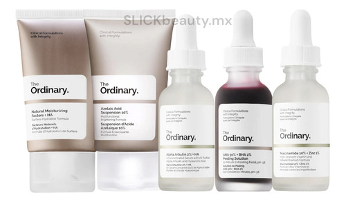Kit The Ordinary Piel Con Manchas/ Cicatrices Acne, 5 Pack
