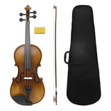 Violín 4/4, Portátil Y Duradero, Profesional, Con Funda Rígi