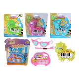 Kit 6 Teclado Piano Musical Som Baby Infantil Bebe Atacado