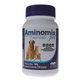 Aminomix Pet Vetnil - Cães Gatos 120 Comprimidos