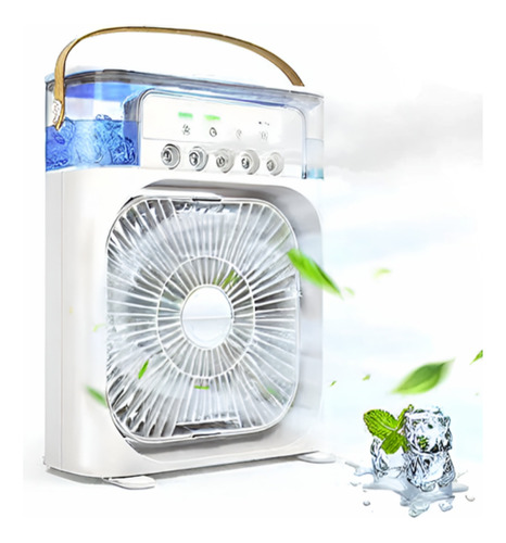 Mini Ar Condicionado Climatizador Portátil Água Gelo Bivolt 