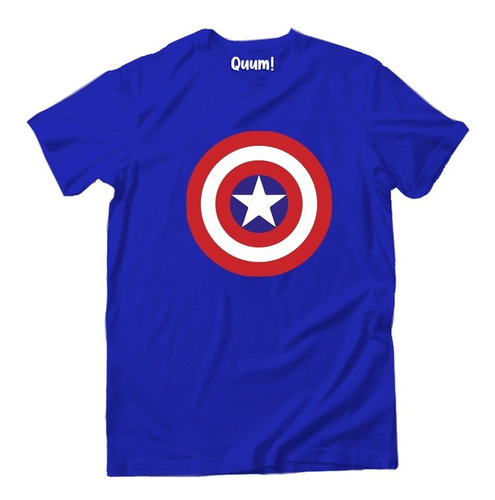 Playera Capitan America (unisex Todas Las Tallas) #2