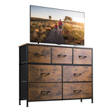 Wlive Dresser Tv Stand, Centro De Entretenimiento Con Cajone