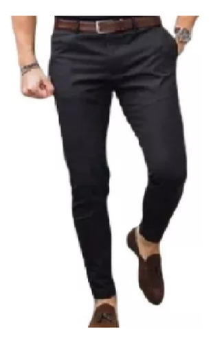 Pantalon Hombre Corte Chino Jeans Elástizados Oferta T38/52