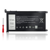 Natno Wdx0r Bateria Para Computadora Portatil Para Dell In