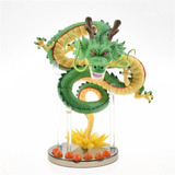 Figura Shenlong 16cm Altura + Base Acrílico P. Esferas 4.4cm