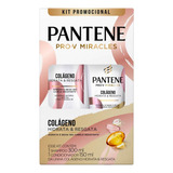 Kit Pantene Colágeno Shampoo 300ml + Condicionador 150ml