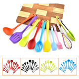 Juego De Utensilios De Cocina De Silicona, 10 Piezas,