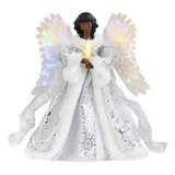 Angel Christmas Treetop Figurine 25*20cm Mall Desktop With