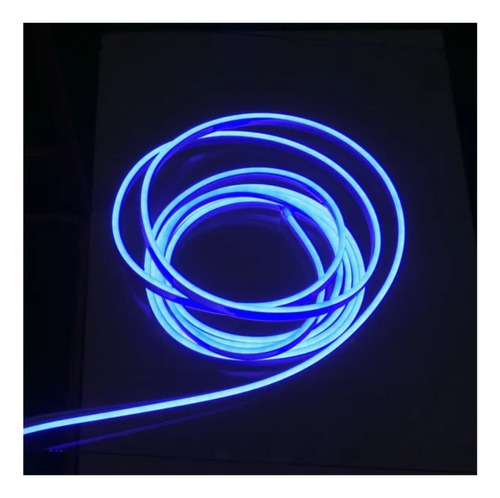 Kit Manguera Luces Neon Led Flex Color Fijo 5mts + Fuente Ec