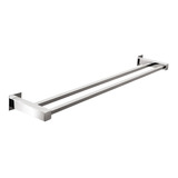 Toalheiro Duplo 50 Cm Inox - Kromus Qd