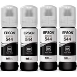 Kit 4 Botellas Tinta Epson T544 Negro L3110 L3150 L5190