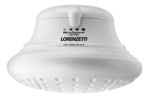 Ducha Chuveiro Bella Ducha Ultra 4t 220v 6800w Lorenzetti Cor Branco Potência 6800 W