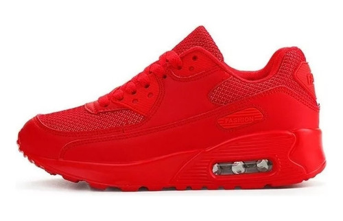 Tênis Para Homens, Tênis Femininos Air 90 Red