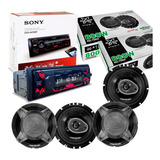 Estereo  Sony Dsx-a410bt + Bocinas  Iron 6.5  Atomic