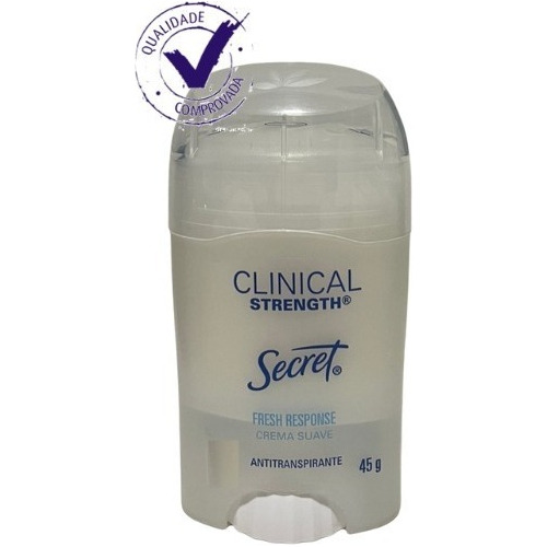 Desodorante Secret Clinical Livre Sensível 48h/45g Envio Já