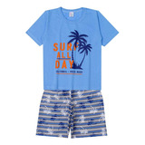 Conjunto Menino Surf All Day - Liga Nessa