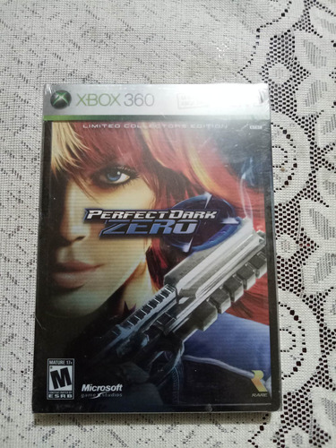 Perfect Dark Zero Limited Collector's *sellado*  Xbox 360
