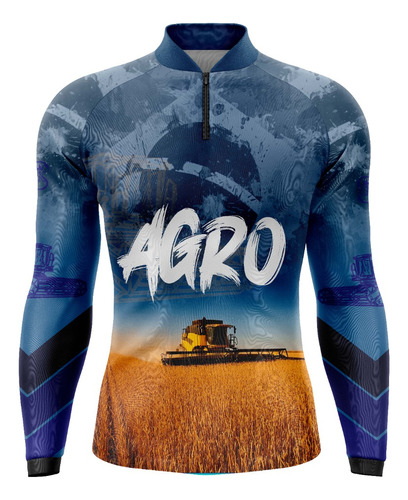Camisa Camiseta Agro Agronomia Proteção Solar Uv50 Gll61