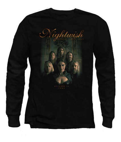 Playeras Nightwish Full Color M/l- 12 Modelos Disponibles