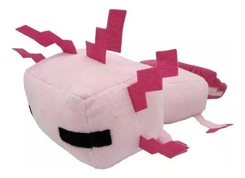 Peluche Ajolote Rosa Minecraft Cliffs And Caves