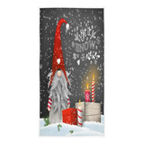 Exnundod Winter Gnome Toallas De Baño De Mano, Let It Snow T