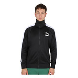 Campera Urbana Puma Iconic T7 Track Hombre En Negro | Moov