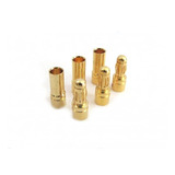 Set 3 Juegos Conectores Gold 3.5mm Macho - Hembra 1° Calidad