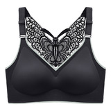 Female Bra B With 3 Butterflies On Back A167 Airless Top