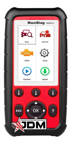 Scanner Automotriz Autel Maxidiag Md808 Pro Oficial + Cuotas