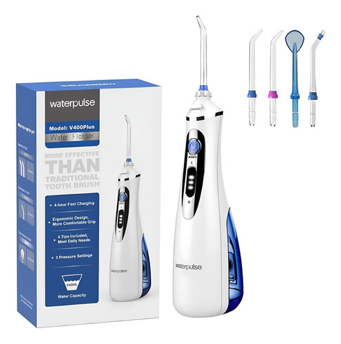 Irrigador Bucal Waterpiks Limpiador Dental Portatil Higiene